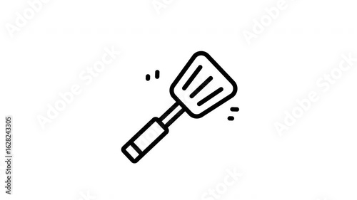 Spatulas icon animation
