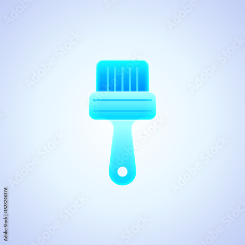 Paintbrush Icon – Symbol of Creativity and Artistic Expression symbolizes creativity, artistic expression and education. Ideal for educational content, art classes and creative projects