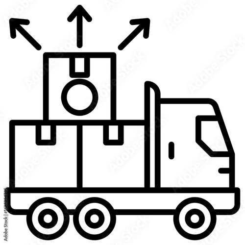 Distribution Line Icon