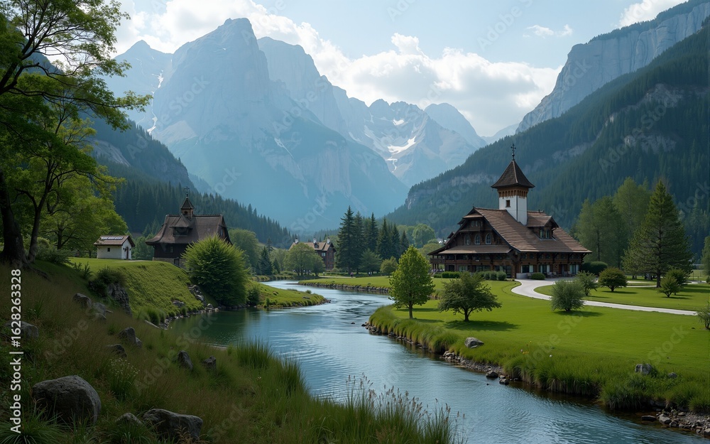 Fototapeta premium bavaria. High quality