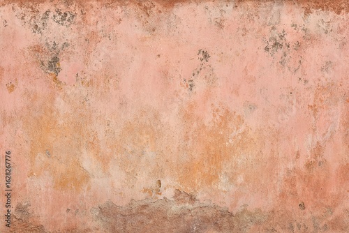 Trama di muro in terracotta invecchiato, pittura rovinata