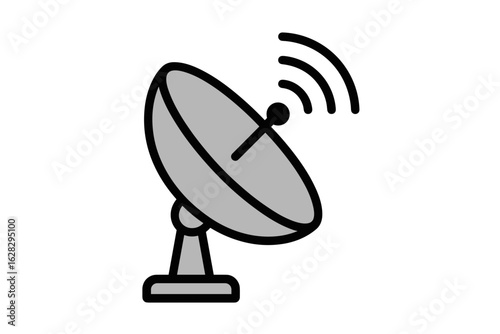 Satellite dish icon