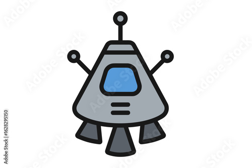 Lunar lander icon