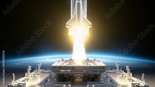 Space Shuttle Ready to Explore the Universe