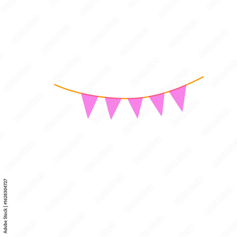 Obraz premium festive flag vector ilustration
