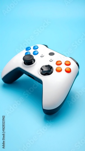 White video game controller