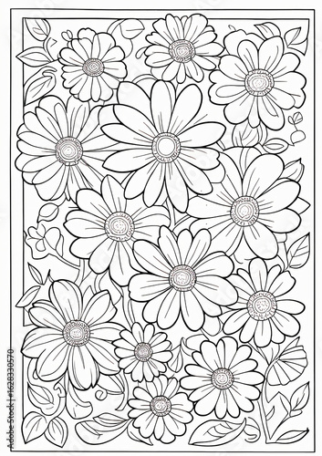 Wallpaper Mural seamless floral pattern Torontodigital.ca