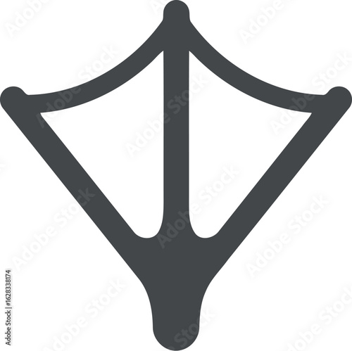 Duck footprint icon