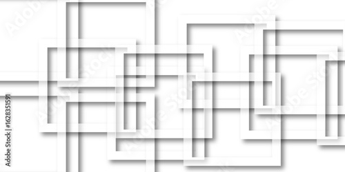 Abstract background with lines. luxury white geometric random lines with pattern. Modern white transparent material in triangle and squares shapes. abstract background vector illustration.