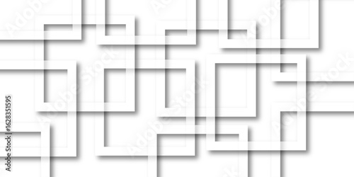 Abstract background with lines. luxury white geometric random lines with pattern. Modern white transparent material in triangle and squares shapes. abstract background vector illustration.