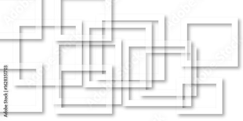 Abstract background with lines. luxury white geometric random lines with pattern. Modern white transparent material in triangle and squares shapes. abstract background vector illustration.