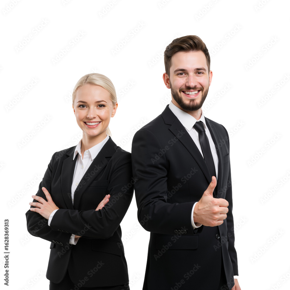 Dynamic Duo: Teamwork and Positivity in Professional Harmony