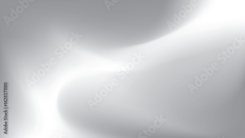 Abstract white and gray gradient background. Vector illustration.