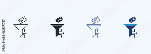 Spam Filtering Multiple Style Icon Collection