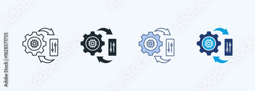Automatic Control Multiple Style Icon Collection