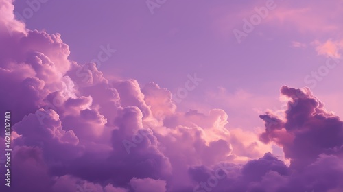 Purple sky. Dreamy fantasy. AI-generated.