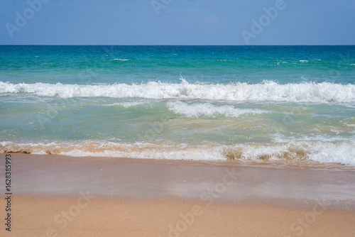Nice Beach And Blue Sky In Thailand