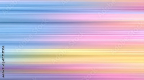 Abstract, pastel-toned horizontal stripes
