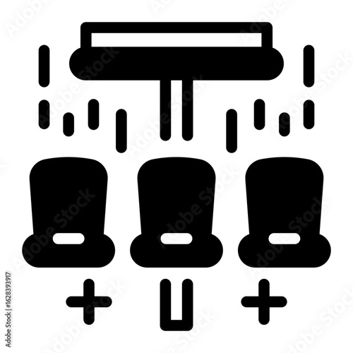 This Drop tower icon is suitable for Amusement Park, Entertainment, etc.