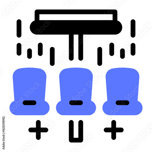 This Drop tower icon is suitable for Amusement Park, Entertainment, etc.