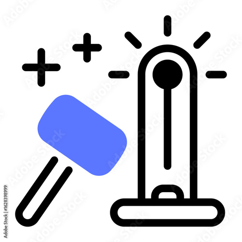 This Hammer game icon is suitable for Amusement Park, Entertainment, etc.