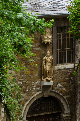 Old statue in Stolberg Germany