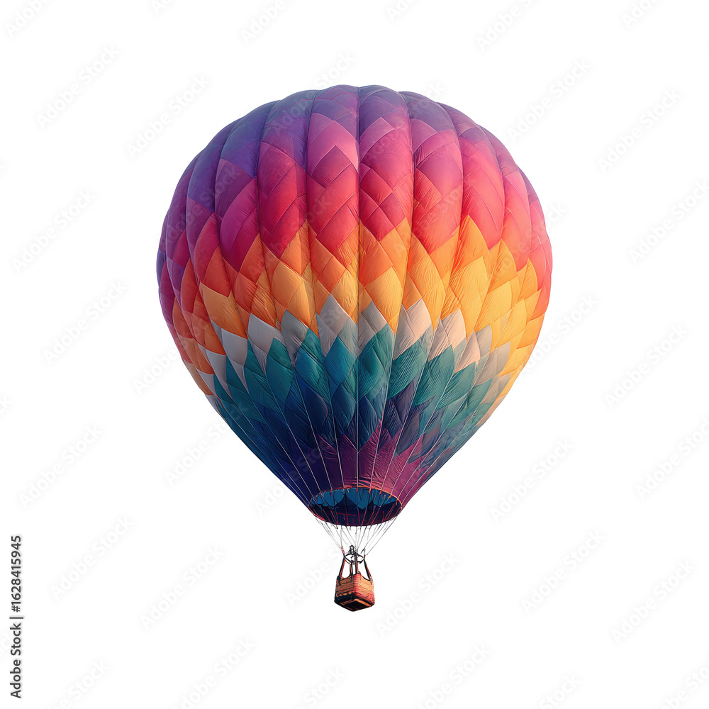 Fototapeta premium Colorful hot air balloon (1)