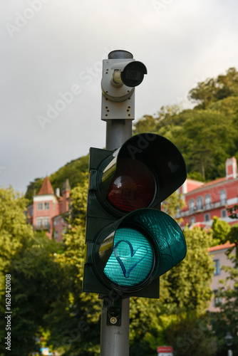 red traffic light