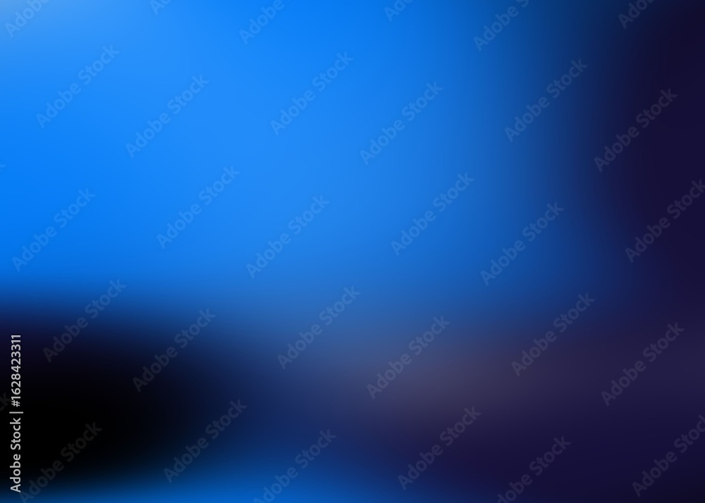 Obraz premium Blue and black gradient background
