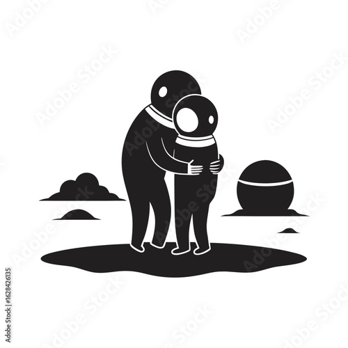 Cryo Lovers Alien Reunion Silhouette