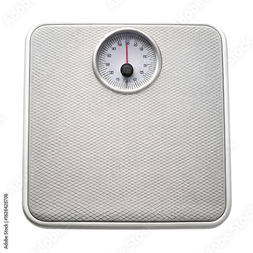Bathroom Scale Isolated On White Background