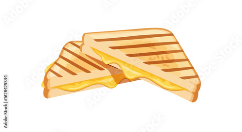gooey grilled cheese sandwich perfect for menus websites or ads