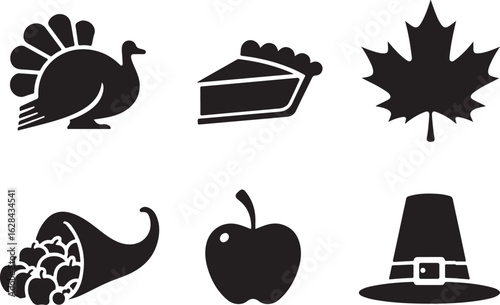 Celebrate harvest season with festive Thanksgiving icons