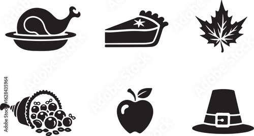 Celebrate harvest season with festive Thanksgiving icons