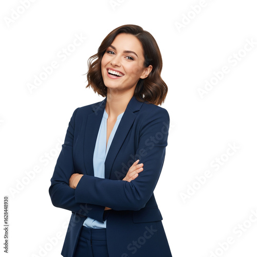 smiling business woman