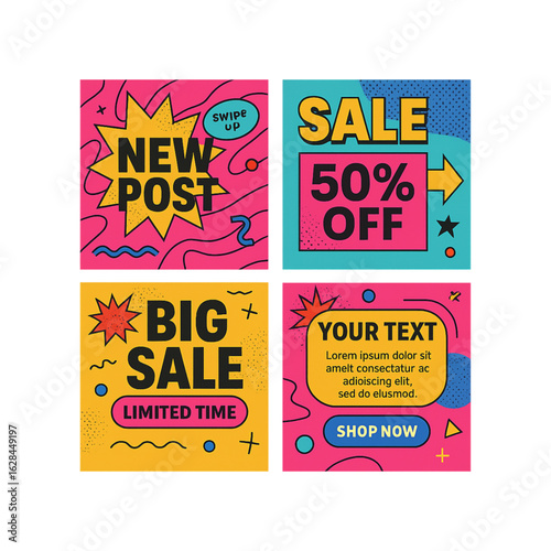 set of sale tickets