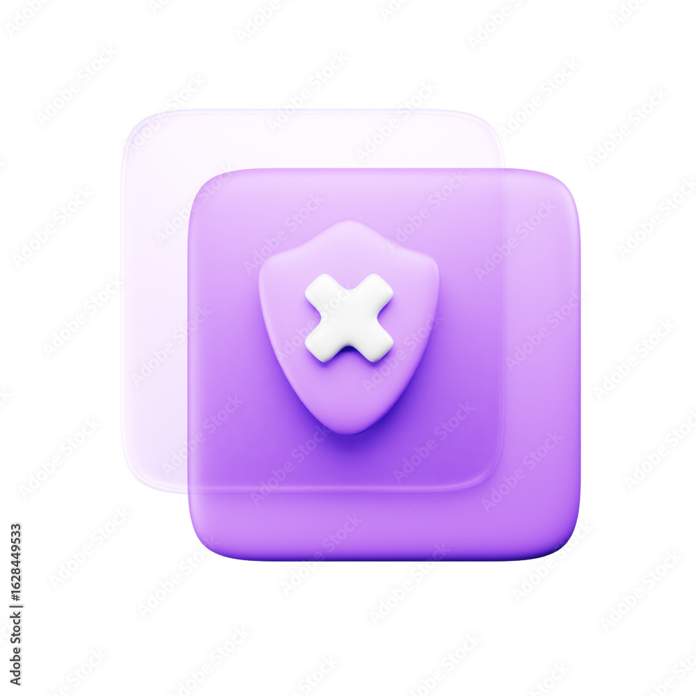 Fototapeta premium Road sign 3d web and apps icon