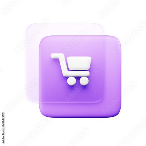 Road sign 3d web and apps icon