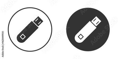 usb drive icon. flat sign design. Vector symbol pictogram. UX UI icon