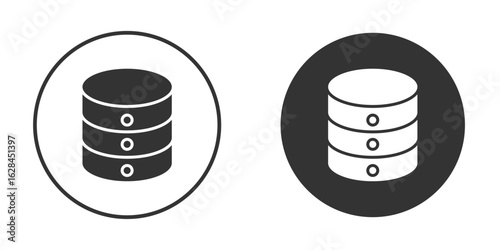 Server icon. flat sign design. Vector symbol pictogram. UX UI icon