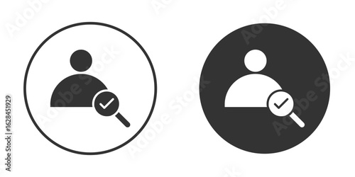Recruitment icon. flat sign design. Vector symbol pictogram. UX UI icon