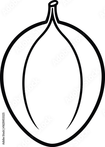 vector illustration of a banana