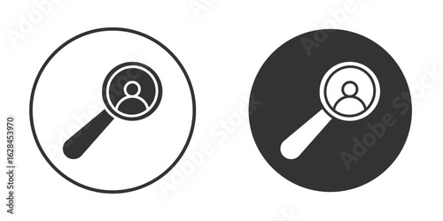 Hiring icon. flat sign design. Vector symbol pictogram. UX UI icon