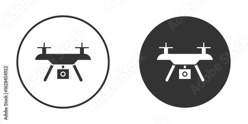 Drone icon. flat sign design. Vector symbol pictogram. UX UI icon