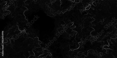 Abstract dark background featuring intricate smoky patterns in black and shades of gray. Textured, moody, and minimalist, ideal for sci-fi or tech-inspired designs.