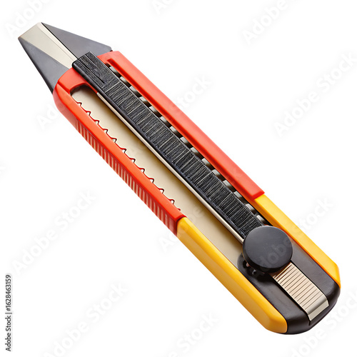 Box Cutter Isolated on White Background