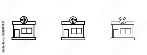 Pharmacy icon vector design template simple and clean