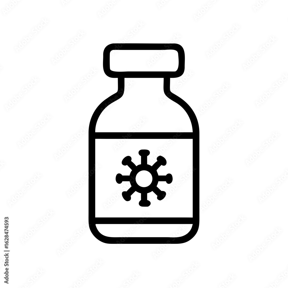 Obraz premium medicine bottle icon