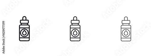 Essential oils icon vector design template simple and clean