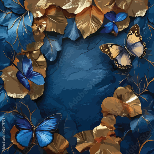 Luxury Abstract Flowers Color Combination
